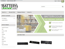 Tablet Screenshot of battery.co.uk